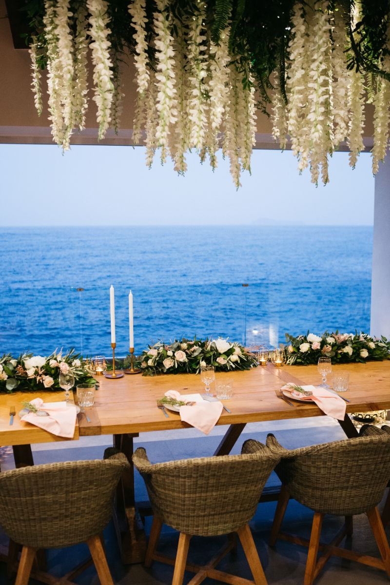 CHAPEL WEDDING & RESTAURANT SEA VIEW VENUE - GAMOS CRETE WEDING PLANER