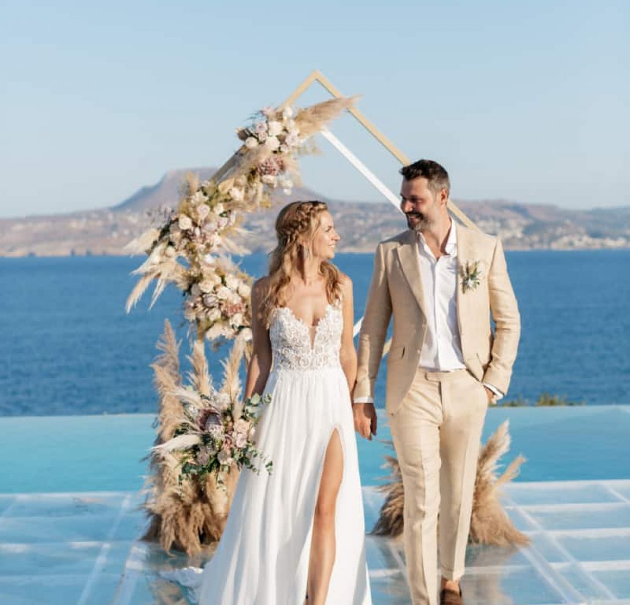 chic villa wedding crete gamos crete greece wedding planner merle phil 0301 1
